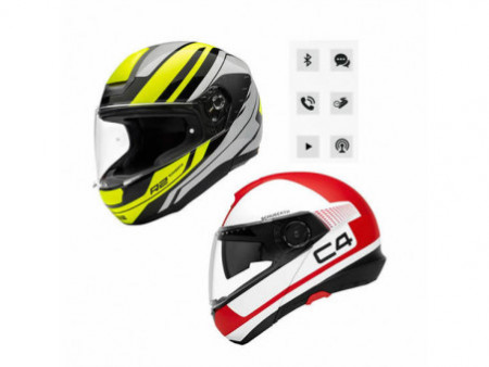 SC1 Advanced &#8211; motocyklový bluetooth interkom pre prilby  Schuberth C4 a R2