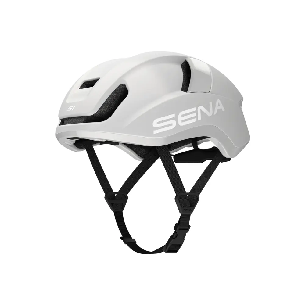 Sena S1 Biela smart cyklistická prilba s Bluetooth 5.2 a komunikáciou Mesh 3.0