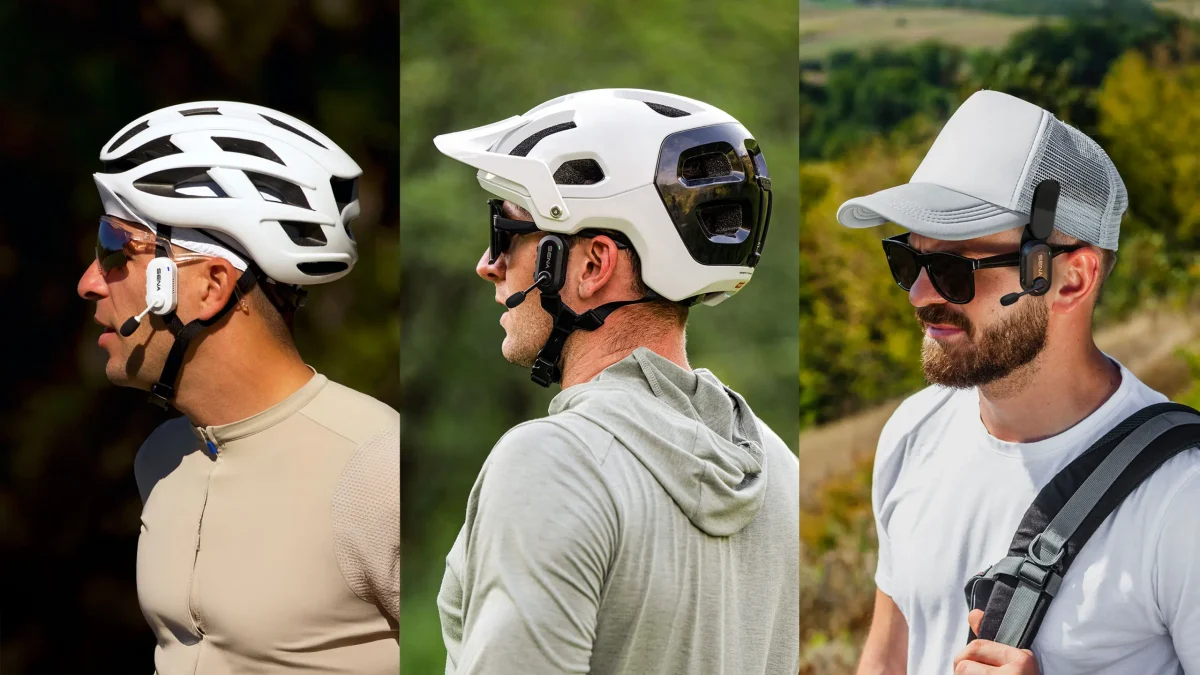 Ukážka montáže interkomu Sena BiKom 20 na rôzne typy cyklistických prilieb